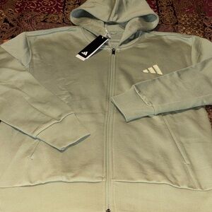 Adidas Essentials Fleece Lined Full Zip Hoodie